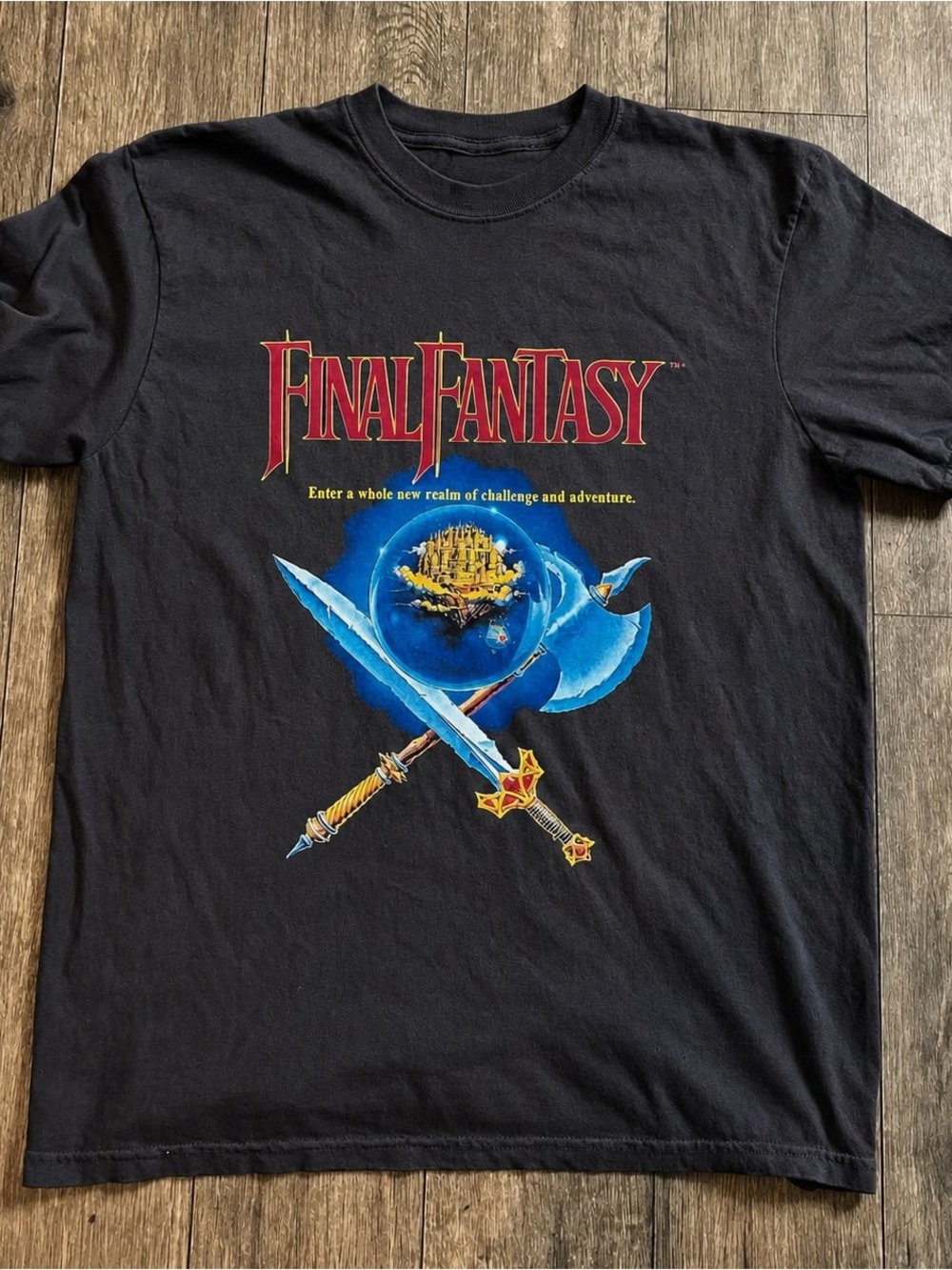 Final Fantasy Anime Nintendo Graphic T-Shirt